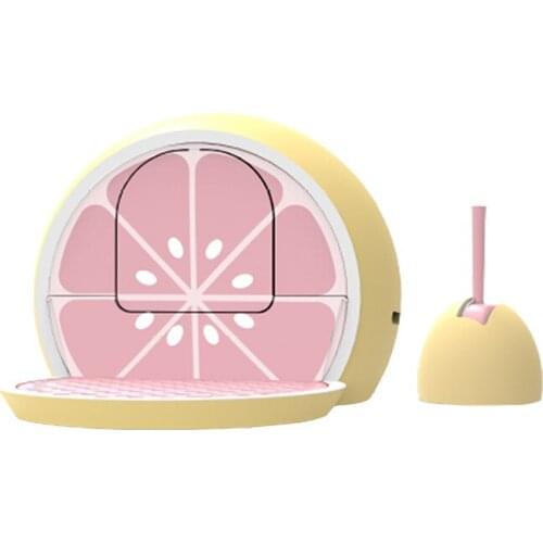 Pet Large Lime Grapefruit Fully Closed Litter Box Cat Toilet Training Kit Anti-spatter Scoop Free Litter Box Bedpans