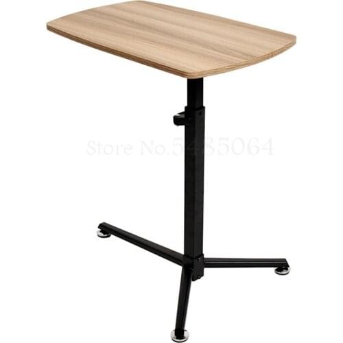 Pneumatic Bedside Table Laptop Table Small Table Removable Lazy Bed Simple Lift Desk Home
