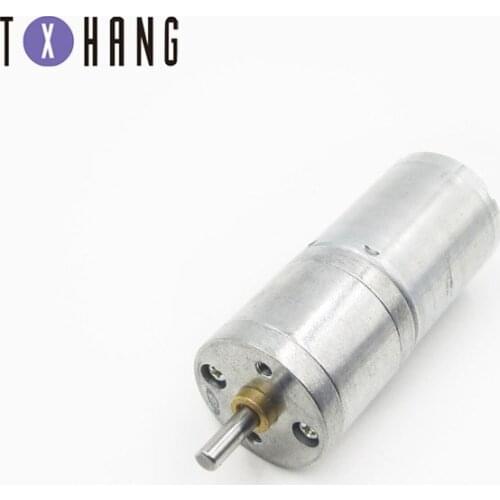 Motor Speed Reduction Gear Motor Electric 12V DC 60RPM Powerful Torque 25mm diy electronics