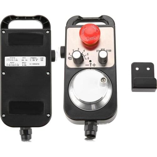 Handheld pulse generator 5V Universal Electronic Handwheel Manual Pulse Generator CNC Handy Pulser Engraving Machine Controller