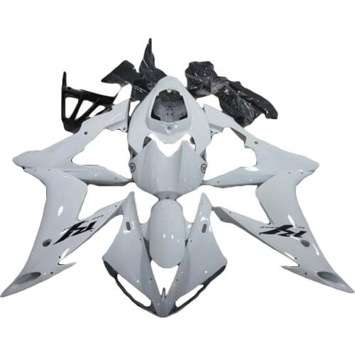 High quality ABS fairing for 2004 2005 2006 white YAMAHA R1 YZF R1 fairings kit for 04 05 06 injection molding PQ44
