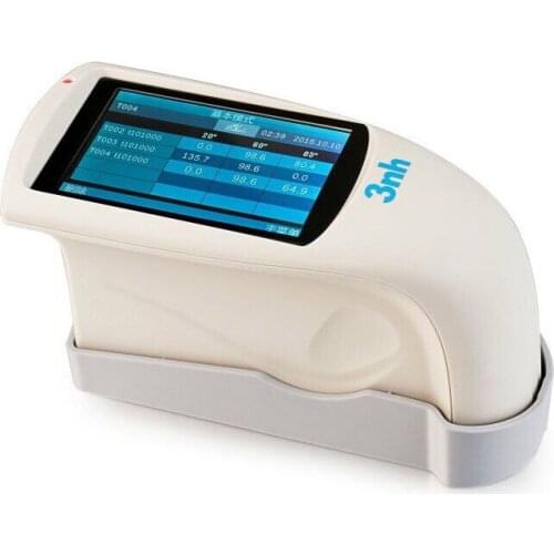 High Accuracy 3NH Glossiness Meter Stone Paint Plastic Surface 60 Degree Photometry Instrument Data Connect to PC 0~300GU