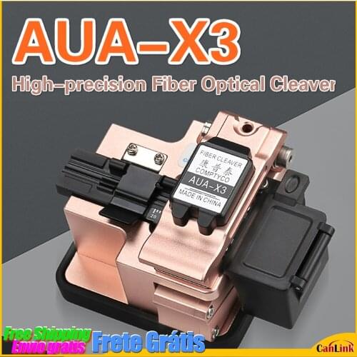 COMPTYCO High-precision Cleaver AUA-X3 Fiber FTTH Cable Fiber Optic Cutting Knife Tools Cutter suit
