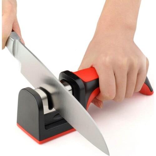 1PC Kitchen Knife Sharpener 3 Holes Sharpening Stone Knives Tools front lace wigs taidea sharpening stone