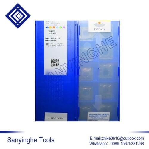 Free shipping high quality 10pcs/lots YBM253 SNMG190616-ER cnc carbide turning inserts