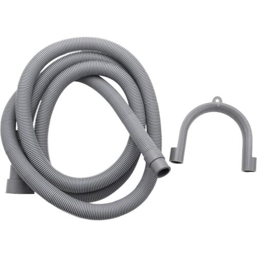 2.5M Machine Dishwasher Drain Hose Extension Washing Pipe with Bracket Set