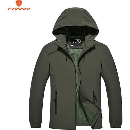 2018 new spring summer mens fashion jacket mens windbreaker hooded jacket casual jacket large size jacket L-5XL