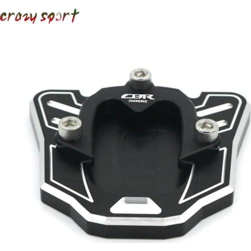 2020 Side Kickstand Stand Extension Support Plate For HONDA CBR500R CBR300R CBR250RR CBR 500R 300R 250R Motorocyle Accessories