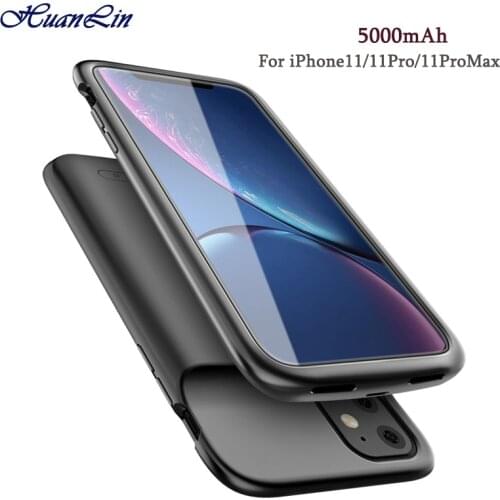 4800mAh/5000mAh Portable Power Bank Case External Charger Charging Battery Protective Case Cover For iPhone 11 /11Pro /11PorMAX