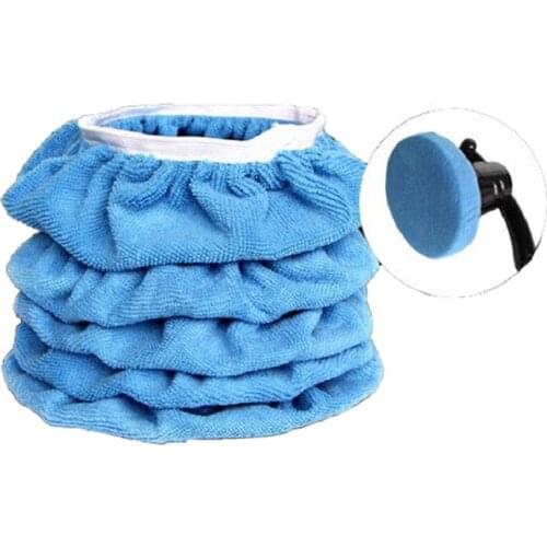 6 inch car polishing bonnet for orbital polishers 7 & 10 inch buffing bonnet for buffer polisher