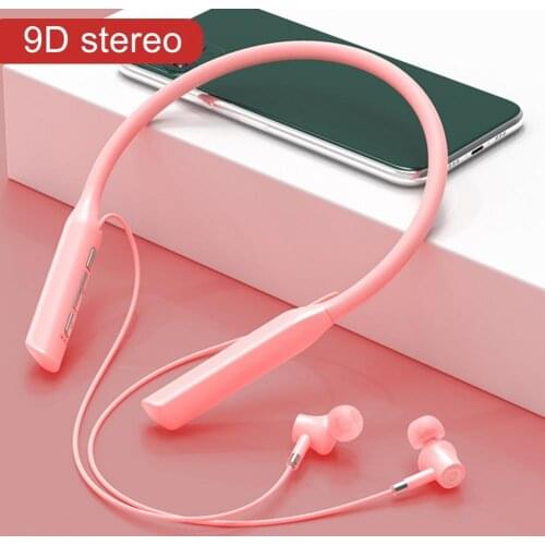 YD08 Bluetooth 5.0 Wireless Headset Neckband Earphone Sports In-Ear Gaming Headset Earbuds Bluetooth Headphone for Android,iOS