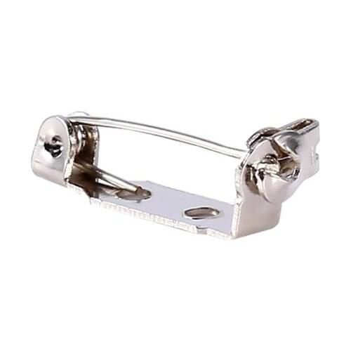 50Pcs/set Locking Safety Pin Bar Pins Brooch Lock Back Safety Catch Rolling DIY Craft 20/25/32 DIY Craft Supplies
