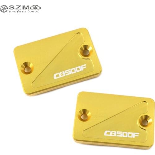 For HONDA CB500F CB 500F 2013-2018 2017 Front Rear Brake Master Cylinder Fluid Reservoir Cover Cap Motorcycle Accessories