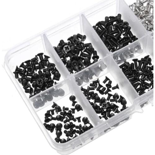 500x Screw Kit for Motherboard/Computer PC Case /Hard Disk /Optical Drive Parts