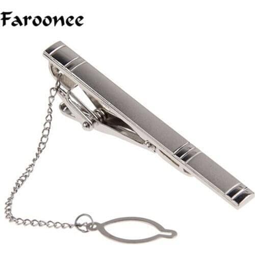 Fashion Suit Tie Clip For Men Gold Silver Color Luxury Business Metal Necktie Bar Clasp Clamp Formal Shirt Wedding Jewelry