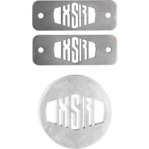 New Motorcycle Stainless Steel Fuse Box Top Plates Powder Coated Clutch Cover Top For YAMAHA XSR900 XSR 900 Accessories