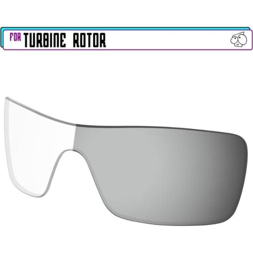 EZReplace Polarized Replacement Lenses for - Oakley Turbine Rotor Sunglasses - Eclipse Photochromic