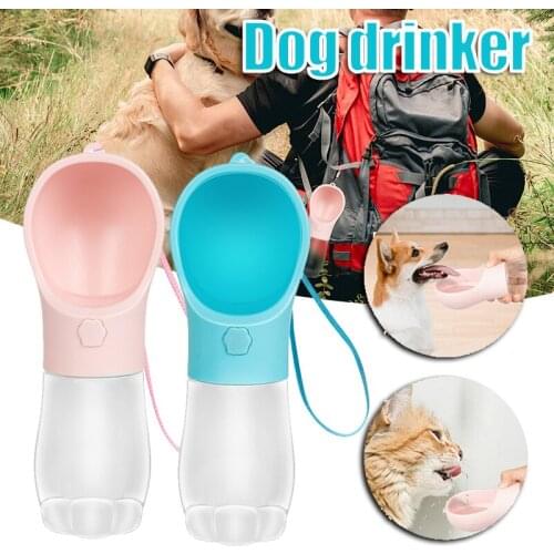 Portable Dog Water Bottle with Leak Proof Compact Puppy Water Dispenser Pet Supplies for Outdoor Walking Hiking SAL99