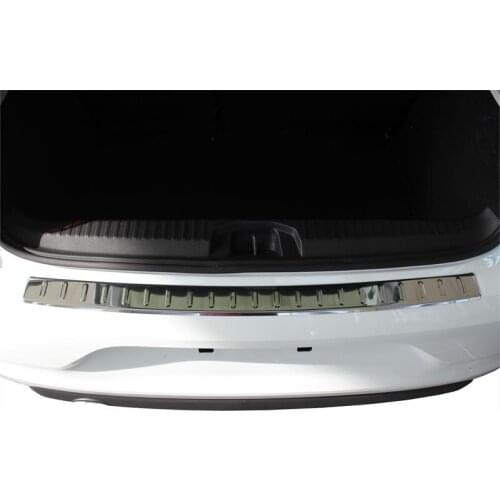 Renault Clio V For Stainless Steel Rear Trunk Bumper Sill