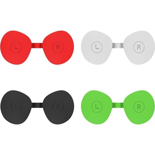 For Oculus Quest2 VR Glasses Silicone Protective Cover Lens Anti-Drop Sleeve Dust-Proof Storage Cover Spare Parts