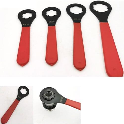 1pc M/UM Type ER Wrench ER11/16/20/25/32 ER Collet Chuck Nut Spanner End Milling Bit Holder CNC Lathe Tools