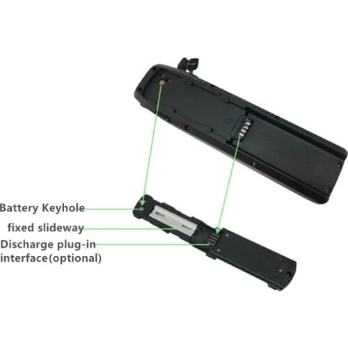 36V 10ah 13ah 16ah 20ah 48V 52V 13ah 17ah New Hailong 500W 750W 1000W electric moutain bike battery with USB Port 20A 30A BMS