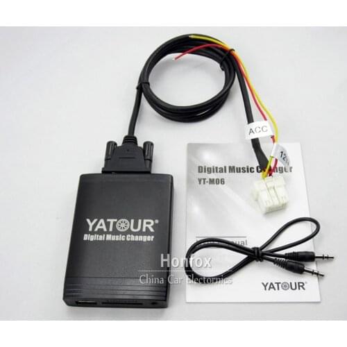 Yatour yt-m06 USB MP3 AUX adapter For Nissan Infiniti FX35 G35 M45 Almera Murano Primera Pathfinder Car Digital Music Changer