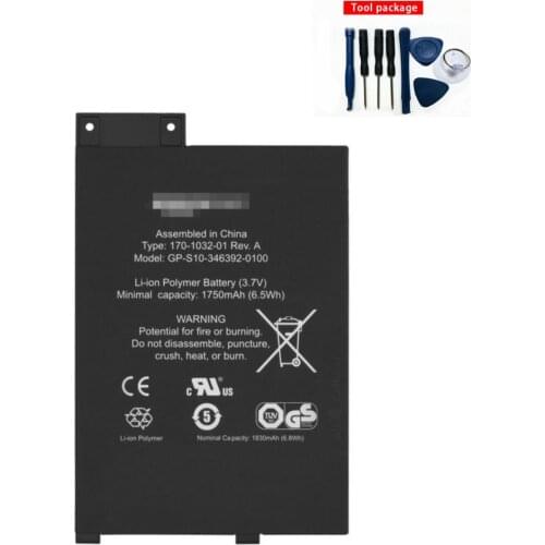 3.7v 1750mah GP-S10-346392-0100 Battery for Amazon Kindle 3 GP-S10-346392-0100 S11GTSF01A Ebook batterie+track the number