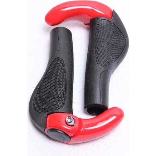 Q016 Free shipping sale cycling equipment mountain bike lock to cover ergonomic deputy group helped put the horns bicycle grips