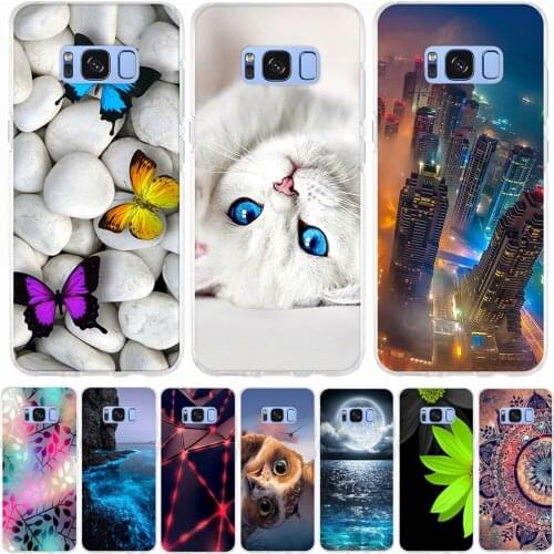 Case For Samsung Galaxy S8 Case Silicon Soft Back Cover For Samsung Galaxy S8 Phone Case Coque funda For Samsung S8 Case Cover