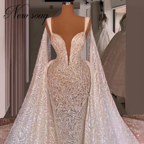 Dubai Arabic Wedding Party Gowns 2021 Custom Made Plus Size Sequins Prom Dress Vestidos De Festa Middle East Evening Dresses