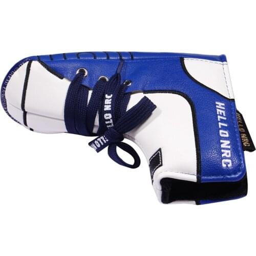 SHOE Style Golf Blade Putter Head Cover PU Leather Golf Club Headcover