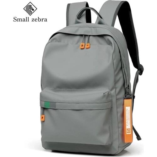 Mens New Arrival 14 15 16 inch Male Mochila for Men Fashion Trend School College Casual Bag Simple Travel Student Backpacks