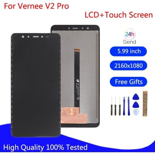 5.99'' Original For VERNEE V2 PRO LCD Display Touch Screen Digitizer Assembly Repair Parts For VERNEE V2 PRO LCD Screen Display