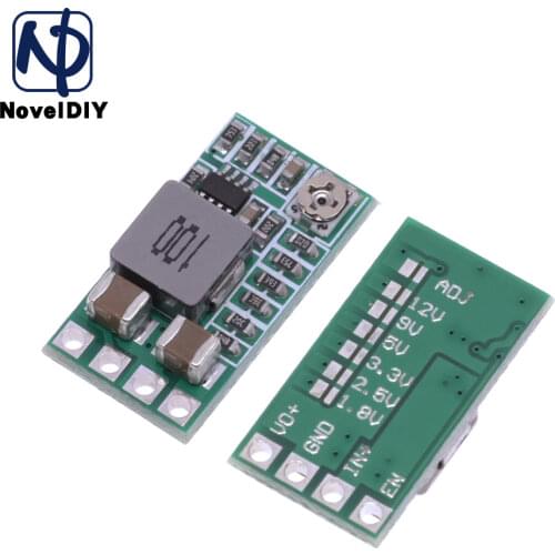 Mini DC 12-24V To 5V 3A Step Down Power Supply Module Voltage Buck Converter Adjustable 97.5% 1.8V 2.5V 3.3V 5V 9V 12V