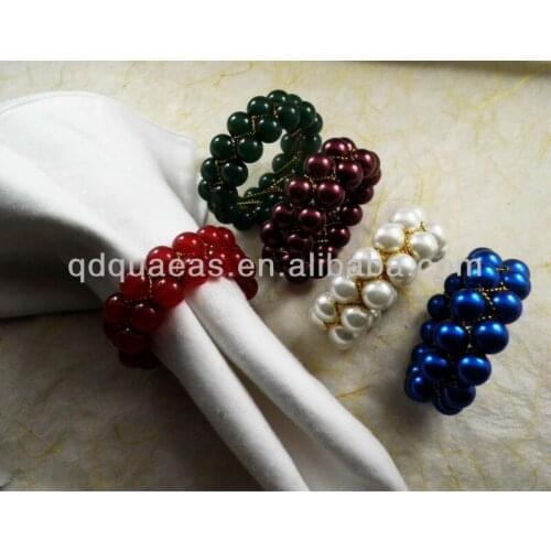 Aliexpress sold beaded wedding napkin ring