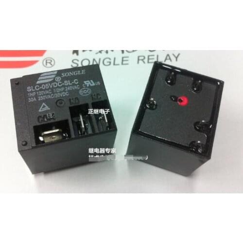 Relay SLC-5VDC-SL-C 5 feet 30A T91