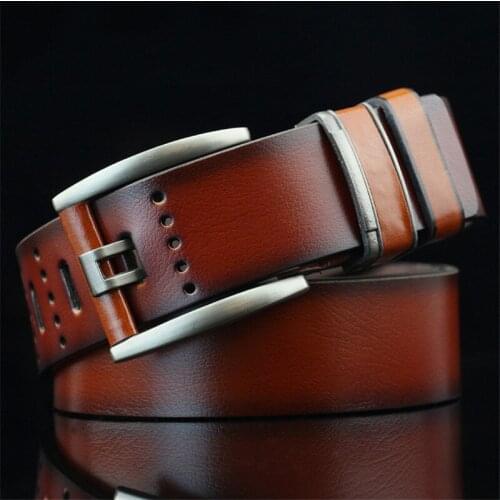 Luxury Pin Buckle Belts Retro Leisure Mens Belt for Male Leather Belt Quality PU Leather Waist Strap Men Belt Cummerbunds