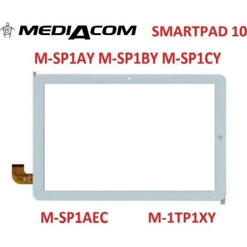 10.1inch Tablet touch screen For Mediacom M-SP1AEC M-SP1AY M-SP1BY M-SP1CY Touch panel Digitizer Glass Sensor Replacement