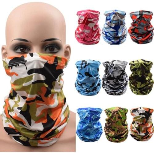 Reflective Strip Cycling Bandana Multifunctional Seamless Gaiter Head Buff Neck Motorcycle Scarf Magic Scarf Outdoor Face I3G1