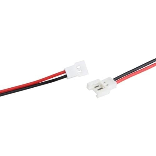 10Pairs DIY JST DS LOSI 2.0MM 2 Pin Connector Plug Male Female With Wire 150MM L4MF