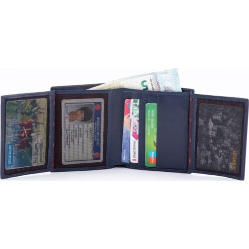 100% Genuine Turkish Leather Cow Leather ID Card Holder Candy Color Bank Credit Card Gift Box Multi Slot Slim Card Case