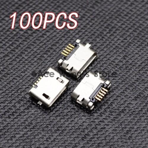100pcs/LOT Micro USB 5P,5-pin Micro USB Jack,5Pins Micro USB Connector Tail Charging socket (A20)