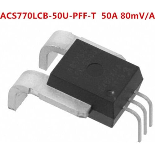 2Pcs/lot ACS770LCB-50U-PFF-T 50A 80mV/A Current transducer Sensor and transmitter 100% new