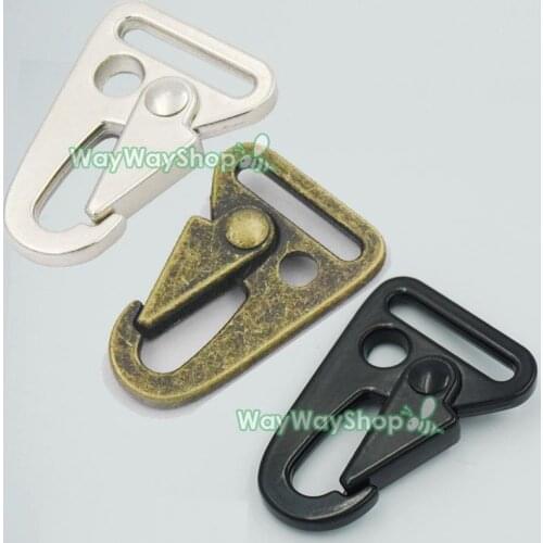 5 pcs HK Sling Clips Olecranon Hook Spring Gate Snap for Webbing Strap Buckles1" 25mm