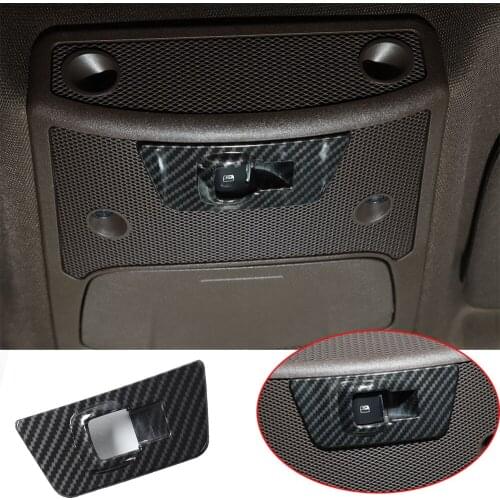 ABS Rear Small Window Switch Button Decoration Cover Trim Fit ForFord F150 2015+ Car Accessories Interior