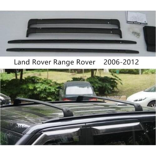 Cross & Roof Rack For Land Rover Range Rover 2006-2012 Aluminum Alloy Rails Bar Luggage Carrier Bars top bar Racks Rail Boxes