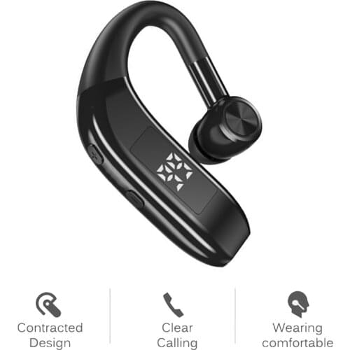 K9 Headphone Bluetooth-compatible Earphone Handsfree Wireless Headset Drive Call With Mic Sports Earbuds For All Smart Phones
