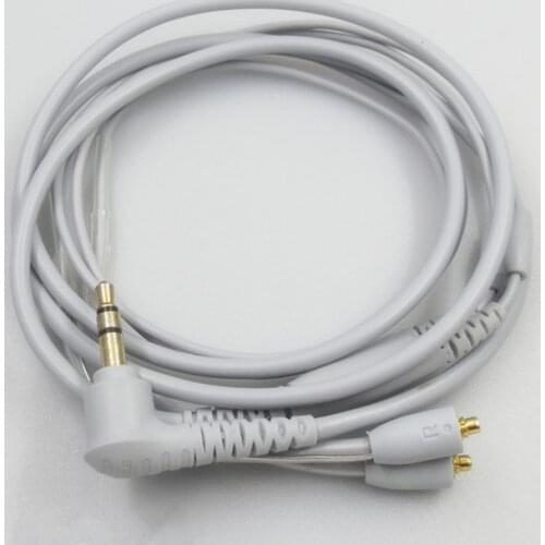 1.6m oxygen-free coppe Replacement Audio Cable for SHURE SE535LTD SE215 SE846 UE900 W40 50 Headphones cable