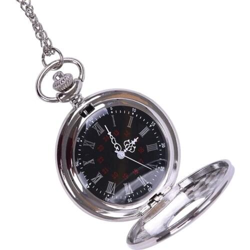 Ancient Roman Scale Pocket Watch Hollow Carved Lace Craft Pocket Watch 24-hour Double Scale Decorative Pocket Watch